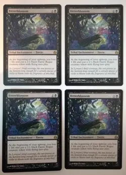 4x Bitterblossom - Morningtide - MTG - Magic the Gathering - Image 1