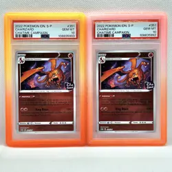 2022 Charizard LOW POP! PSA 10 Chatime Campaign Promo 351/S-P Pokemon Indonesia - Image 1