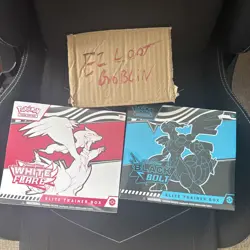 Pokemon TCG Black Bolt + White Flare Elite Trainer Box ETB Bundle NEW SEALED ✅ - Image 2
