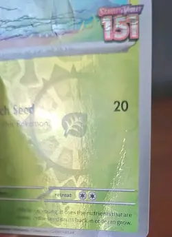 Bulbasaur 001/165 - Stamped Best Buy Promo, Reverse Holo, SV 151 (HP) - Image 4