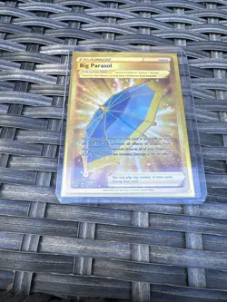 Big Parasol Darkness Ablaze Holo Card 199/189 Secret Rare gold Pokemon tcg - Image 1