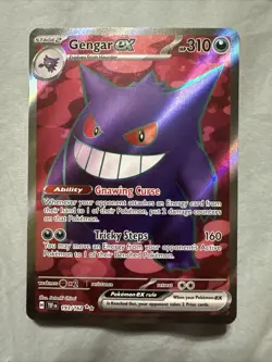 Pokemon TCG SV05 Gengar ex 193/162 Ultra Rare Near Mint Temporal Forces Full Art - Image 1