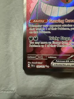 Pokemon TCG SV05 Gengar ex 193/162 Ultra Rare Near Mint Temporal Forces Full Art - Image 4