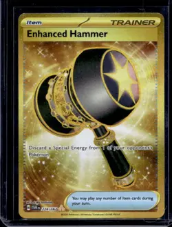 Enhanced Hammer 224/167 Hyper Rare English Pokemon TCG Twilight Masquerade - Image 1