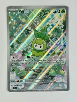 Pokemon TCG - Petilil - 091/086 - 2025 - S&V - BLK En - Illustration Rare - Image 1
