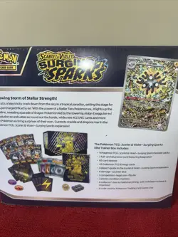 Pokemon TCG Scarlet & Violet Surging Sparks Elite Trainer Box ETB - Image 3