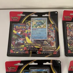 Pokemon TCG Mega Evolution 4-3 Pack Blister Lot! Ships immediately! - Image 2