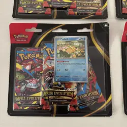 Pokemon TCG Mega Evolution 4-3 Pack Blister Lot! Ships immediately! - Image 3