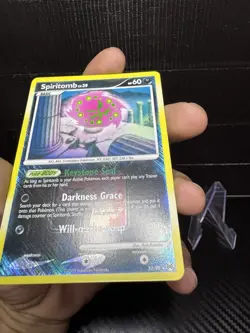 Spiritomb - (League Promo) 032/099 Stamped Reverse Holo Crosshatch Holo Pokemon - Image 3
