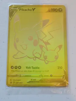 Pokemon Celebrations Pikachu V Promo SWSH145 - SEALED - Image 1
