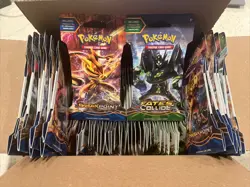 Pokemon XY Breakpoint & XY Fates Collide LOT OF 69 Booster Pack Sealed - Image 1