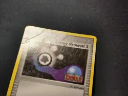 Pokemon Energy Removal 2 74/108 Reverse Holo EX Power Keepers Stamped HP/Crease - Image 2