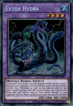 Extox Hydra - Secret Rare 1st Edition BLMR-EN007 - NM - YuGiOh - Image 1