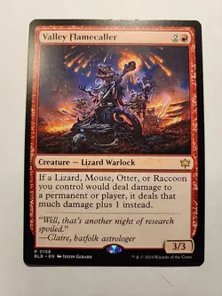 Valley Flamecaller Bloomburrow MTG Card #158 - Image 1