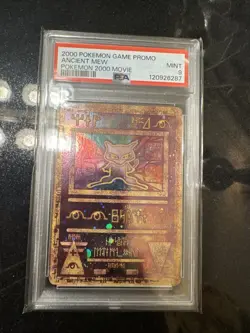Ancient Mew Promo Pokemon the Movie 2000 Card Holo PSA 9 - Image 1