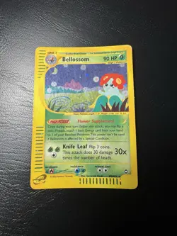 Bellossom H5/H32 Aquapolis Holo Rare Pokemon TCG e-Reader Card LP+ 🌸 - Image 1