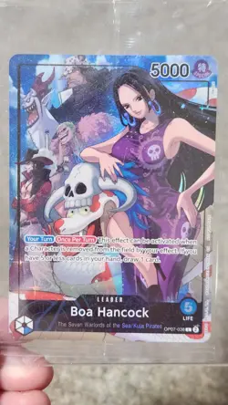 Boa Hancock (2025 PSA Magazine Promo) OP07-038 One Piece Exclusive Card Foil - Image 1