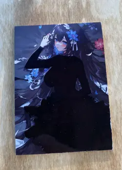 Acheron - Night of the Goddess 2 - Anime Waifu Thermal Trading Black Card A-14 - Image 1