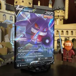 Pokemon Gengar v Fusion Strike Holo Ultra Rare Card 156/264 - Image 1