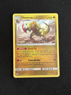 Unified Minds Haxorus Holo Pokemon Card 156/236 2019 NM - Image 1