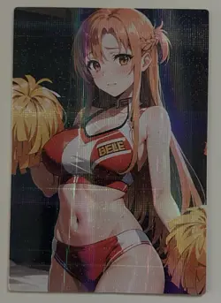 Asuna SAO Anime Waifu Sexy Goddess Doujin Hentai Lewd Card - Image 1