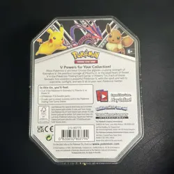 Nintendo Pokemon V Powers Tin Trading Card Game PikachuV - Pikachu Tin 820650807794 - Image 2
