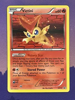 Victini BW32 Holo Black Star Promo Pokemon Card - Image 1