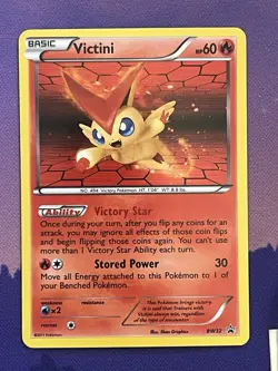 Victini BW32 Holo Black Star Promo Pokemon Card - Image 2