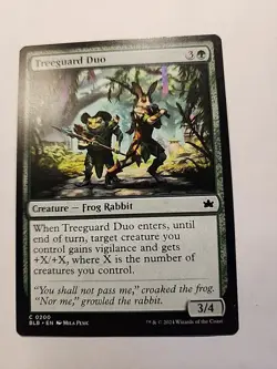 Magic the Gathering Blooming Burrow TreeGuard Duo Card #200 - Image 1
