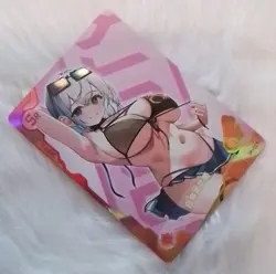 Shirogane Noel V TUBER Maiden Party Goddess ACG WAIFU Girl Holo SR Card - Image 2