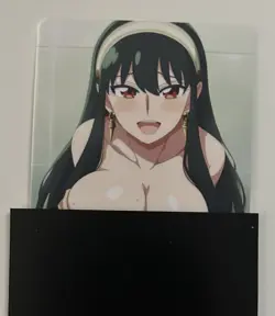 Yor Forger Spy X Family Anime Waifu Sexy Goddess Doujin Hentai Lewd Card - Image 2