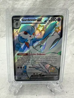 Pokemon Card TCG - Gardevoir ex 217/091 Shiny Ultra Rare Paldean Fates Near Mint - Image 1