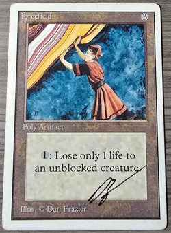 Forcefield Unlimited (Signed by Artist) Magic the Gathering MTG! - Image 1