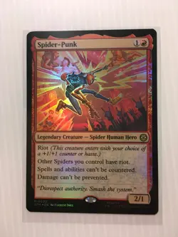 MTG Spider-Punk (FOIL) Marvel's Spiderman (SPM) 0092 - Image 1