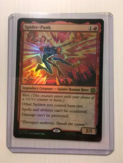 MTG Spider-Punk (FOIL) Marvel's Spiderman (SPM) 0092 - Image 3