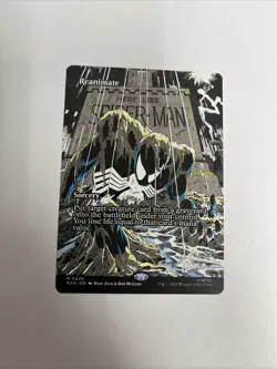Reanimate Borderless Nonfoil Spider-man MTG - Image 1