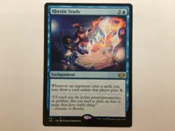 MTG Jumpstart 2022 RHYSTIC STUDY NM (0113) Graded Power - Image 1