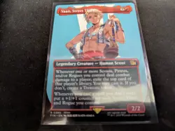 MTG Magic the Gathering Vaan, Street Thief Borderless FIN! - Image 1