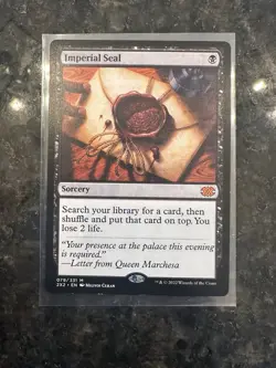 MTG English Imperial Seal NM Normal Double Masters 2022 - Image 1