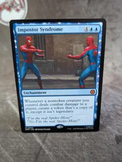 MTG, Imposter Syndrome (#0034), Spider-Man - Non-Foil, NM Mythic - Image 1