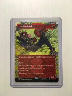 MTG Spider-Punk (0210) (Borderless) Marvel's Spider-Man Regular - Image 3