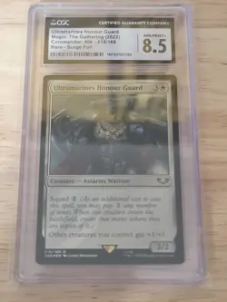 Mtg Ultramarines Honor Guard 018/168 40k CGC 8.5 - Image 1