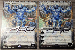 Karn Liberated x2 (Shadow Signed by Artist) Magic the Gathering MTG! - Image 1