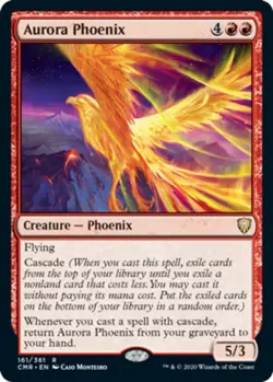 Mint/Near-Mint, English - 4 x MTG Aurora Phoenix Commander Legends - Image 1
