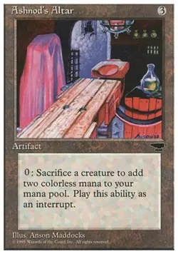 Slightly Played, English - 1 x MTG Ashnod's Altar Chronicles - Image 1