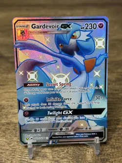 Pokemon TCG Gardevoir GX SV75/SV94 Hidden Fates: Shiny Vault Full Art Holo NM - Image 1
