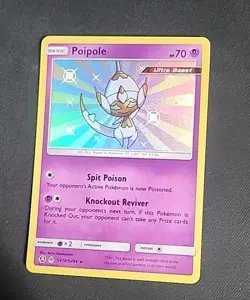Pokemon TCG Poipole SV19/SV94 Hidden Fates: Shiny Vault Holo Rare-NM - Image 1