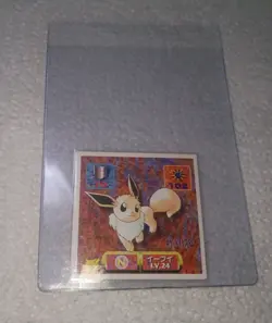 Eevee 1997 Pokemon Seal Sticker No.336 Amada Nintendo Gamefreak Japanese F/S - Image 1
