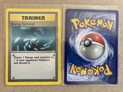1999 Pokemon Base Set - ENERGY REMOVAL #92 - Light Play - Image 1