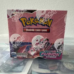 Pokemon TCG Sword Shield Fusion Strike Booster Box 36 Packs, New Sealed - Image 1